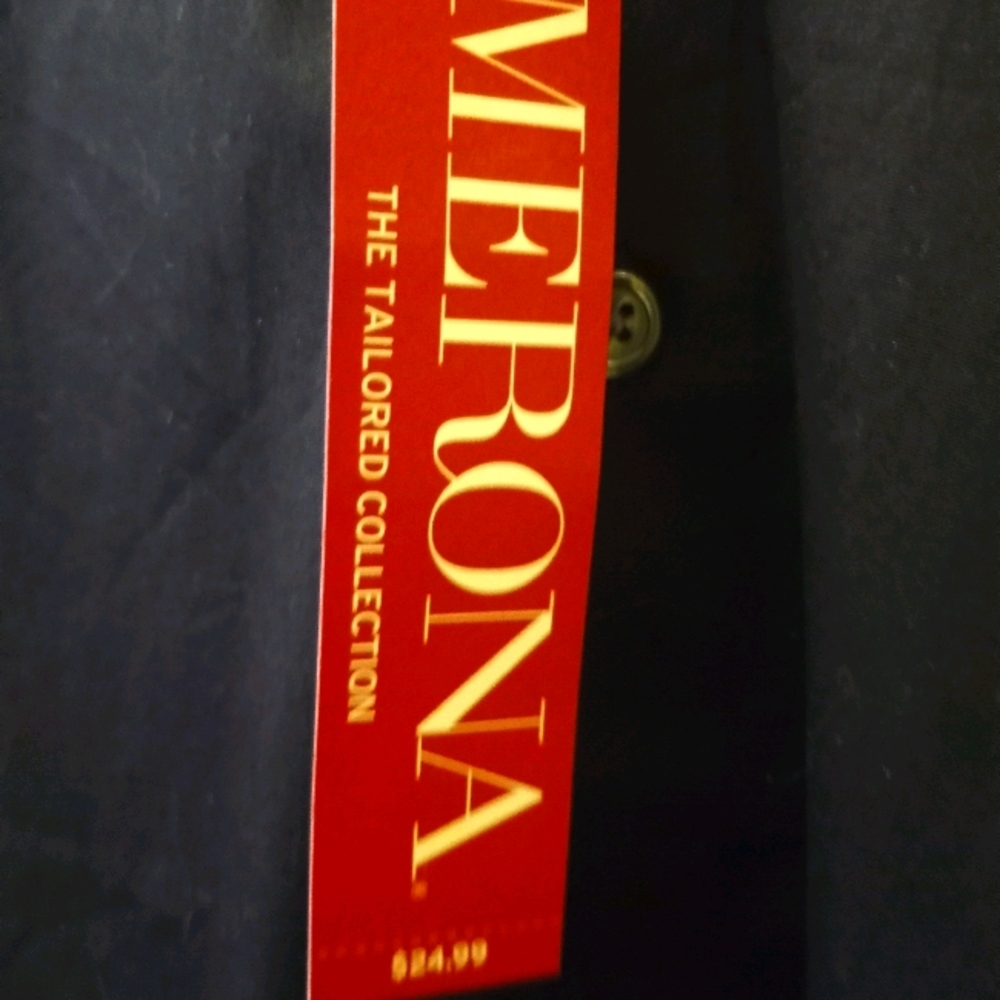 Merona black dress shirt